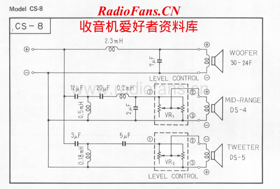 Pioneer-CS-8-Schematic电路原理图.pdf_第1页