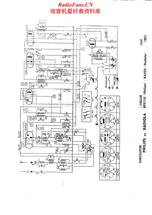 Radiola-RA-35U-Schematic电路原理图.pdf