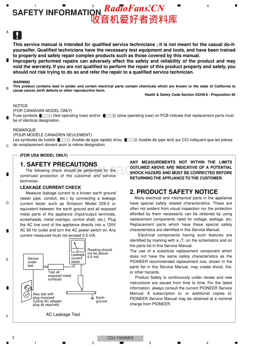 Pioneer-CDJ-1000-Mk3-Service-Manual电路原理图.pdf_第2页