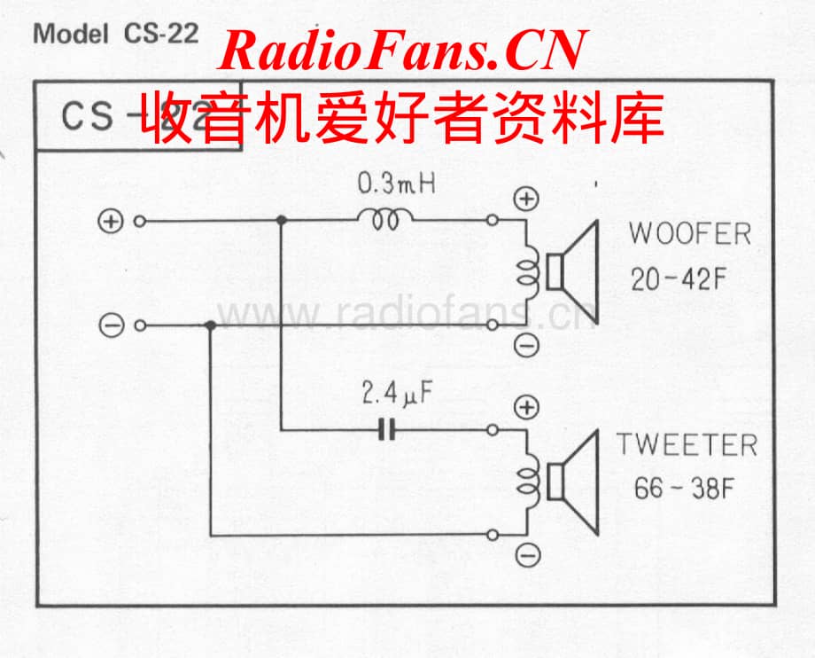 Pioneer-CS-22-Schematic电路原理图.pdf_第1页