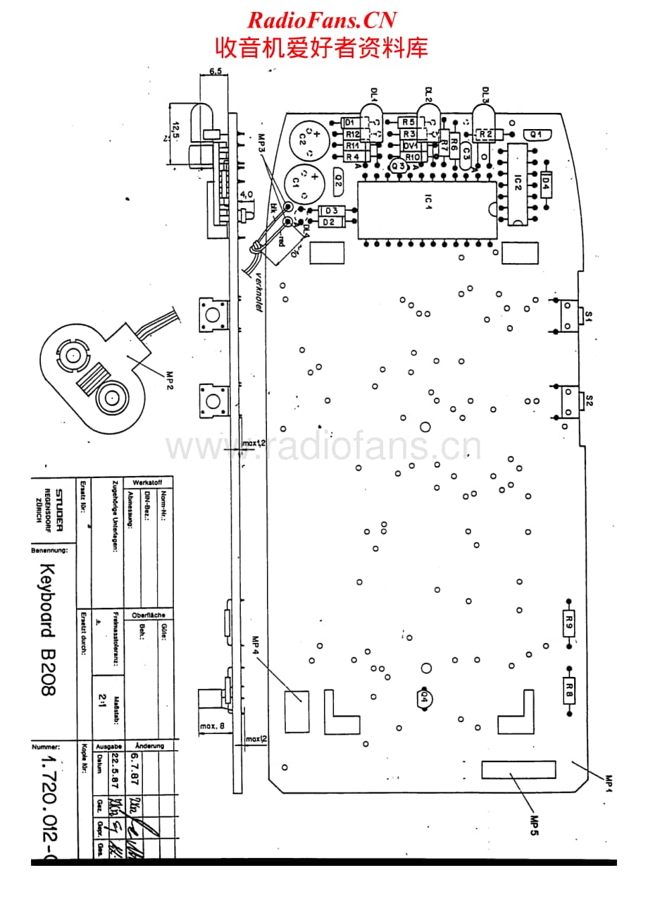 Revox-B-208-Schematic电路原理图.pdf_第2页