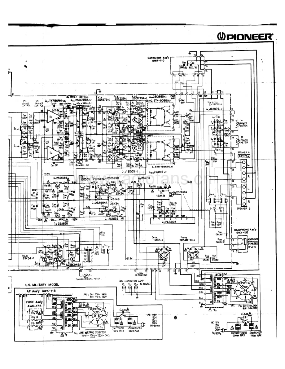 Pioneer-SX-780-Schematic电路原理图.pdf_第3页