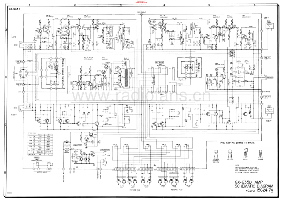 Akai-GX635DB-tape-sm1维修电路原理图.pdf_第2页