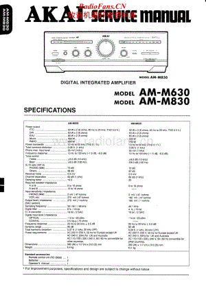 Akai-AMM830-int-sm维修电路原理图.pdf
