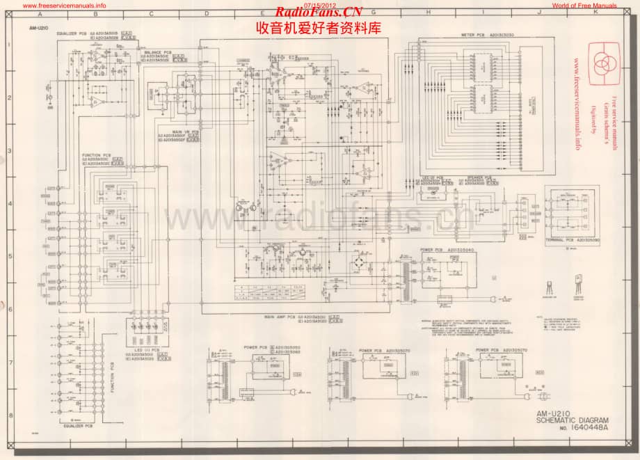 Akai-AMU210-int-sch维修电路原理图.pdf_第1页