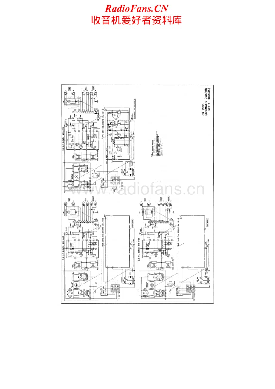 Akai-GX210D-tape-sch维修电路原理图.pdf_第2页