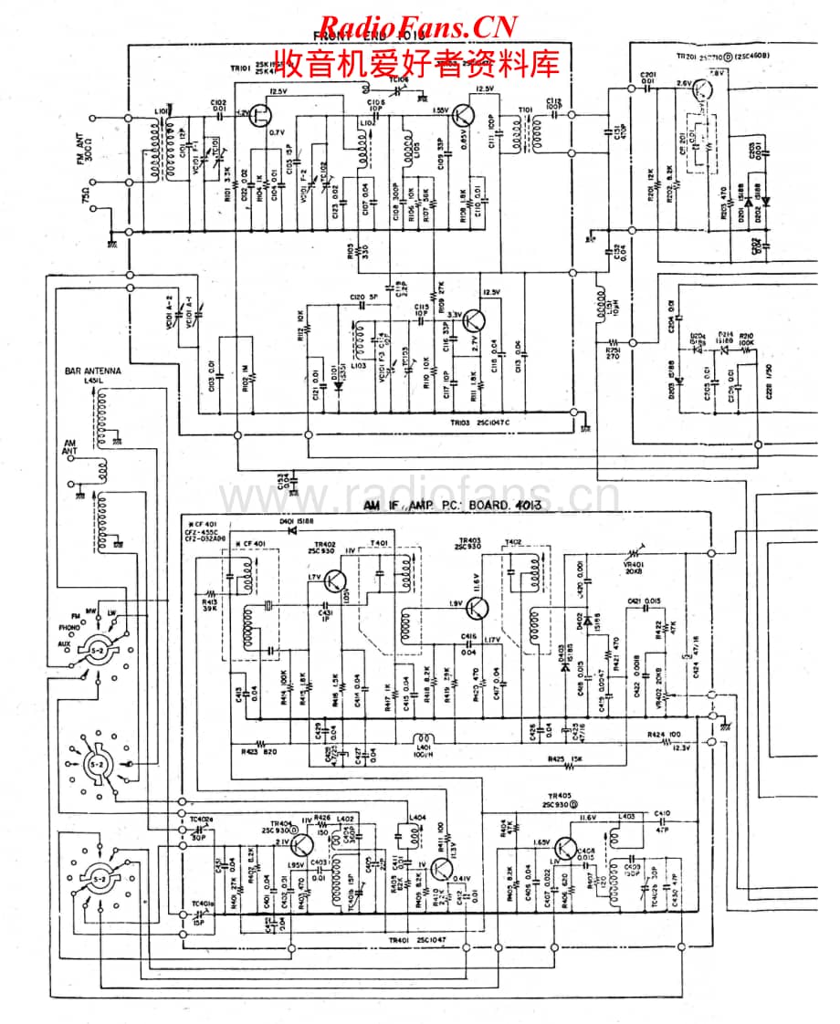 Akai-AA8030-int-sch维修电路原理图.pdf_第1页