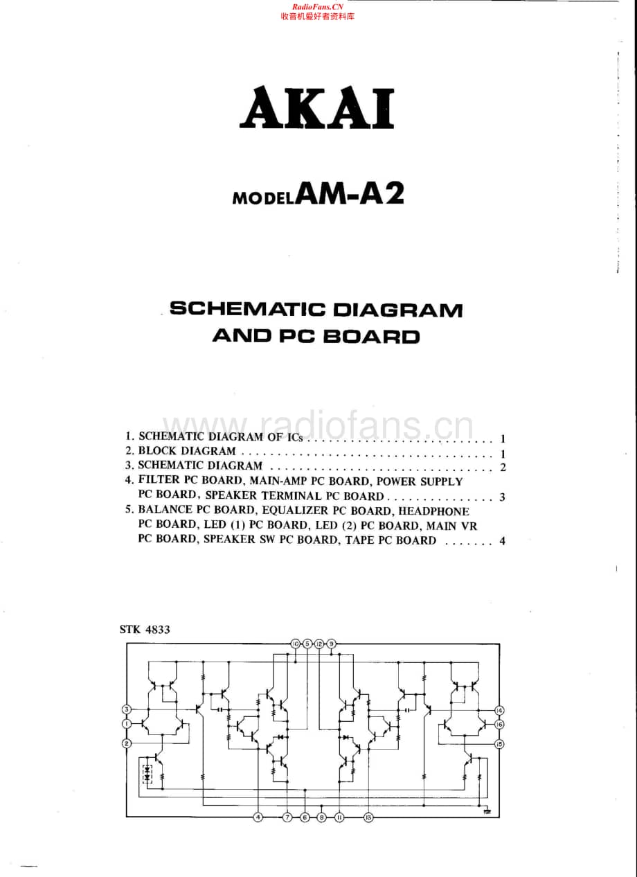 Akai-AMA2-int-sm维修电路原理图.pdf_第1页