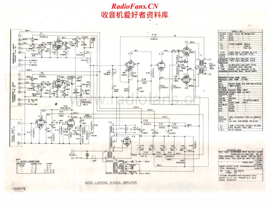 AltecLansing-A332A-pwr-sch维修电路原理图.pdf_第1页