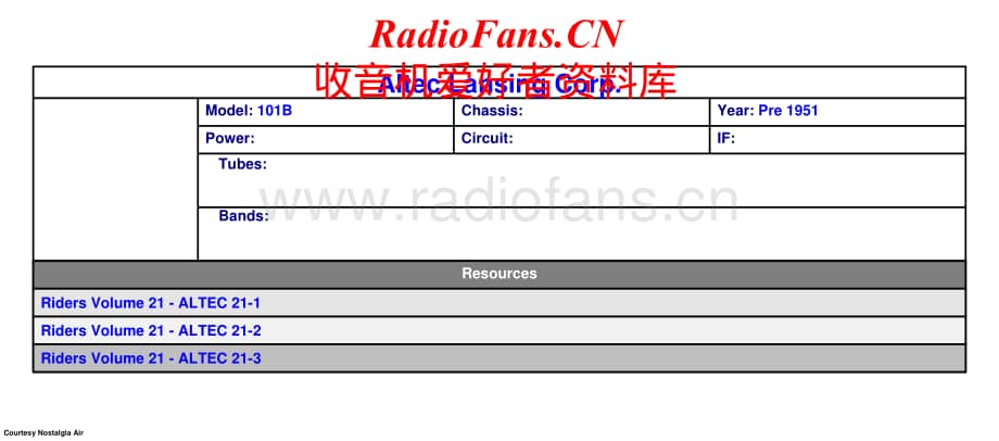 AltecLansing-101B-tun-sch维修电路原理图.pdf_第1页