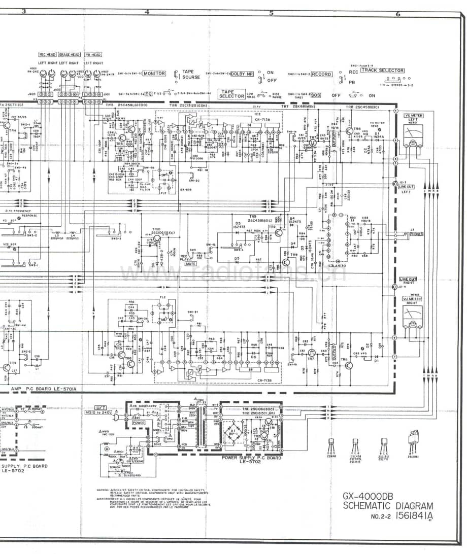 Akai-GX4000D-tape-sch2维修电路原理图.pdf_第3页