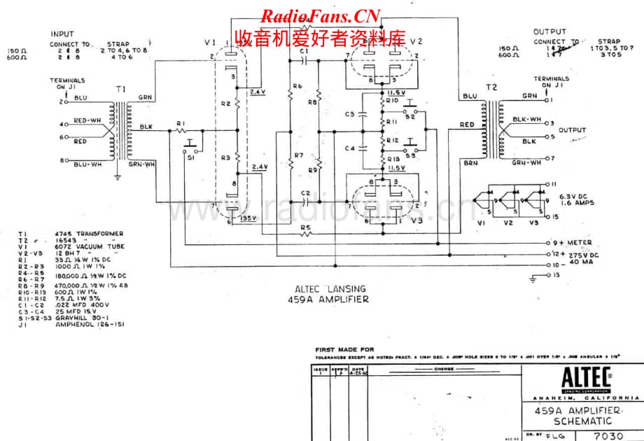 AltecLansing-459A-pwr-sch维修电路原理图.pdf_第1页