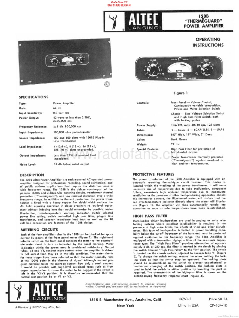 AltecLansing-128B-pwr-sm维修电路原理图.pdf_第1页