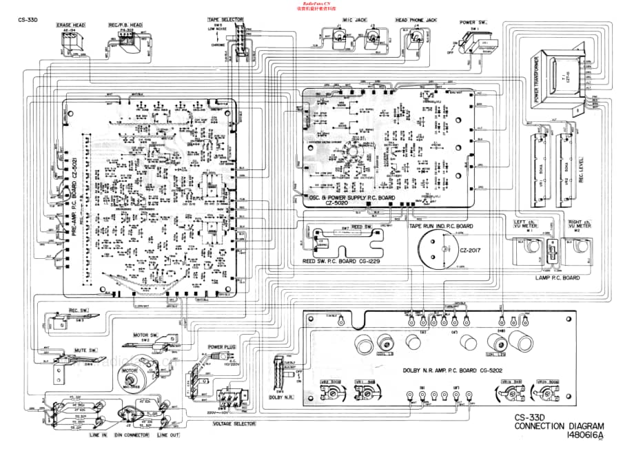 Akai-CS33D-tape-sm3维修电路原理图.pdf_第2页