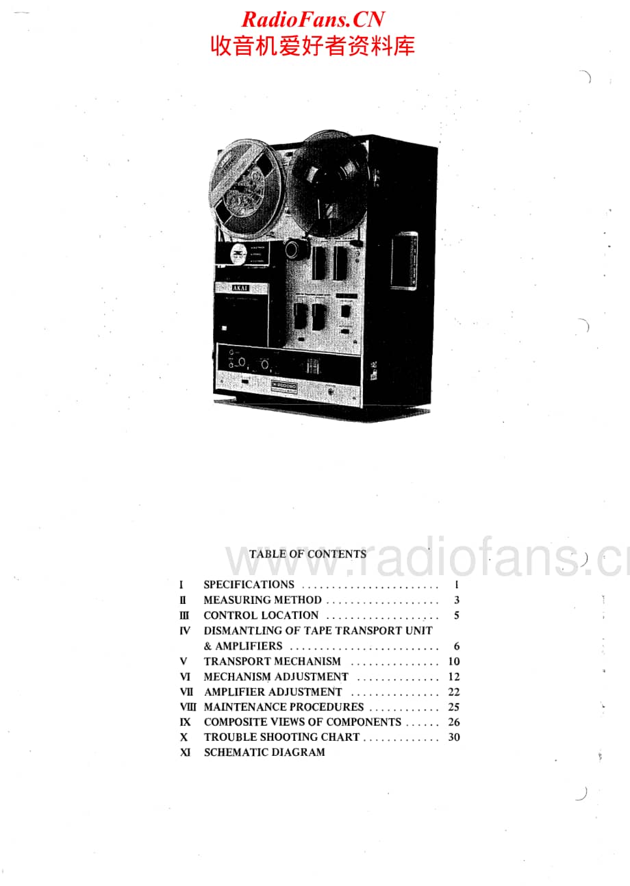 Akai-X2000SD-tape-sm维修电路原理图.pdf_第2页