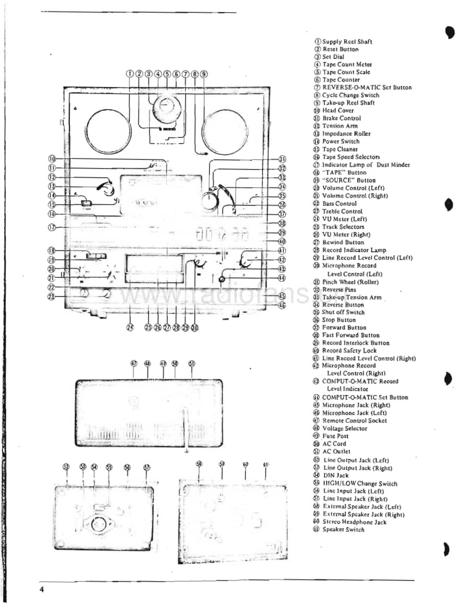 Akai-X360DS-tape-sm维修电路原理图.pdf_第3页