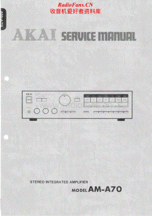 Akai-AMA70-int-sm维修电路原理图.pdf