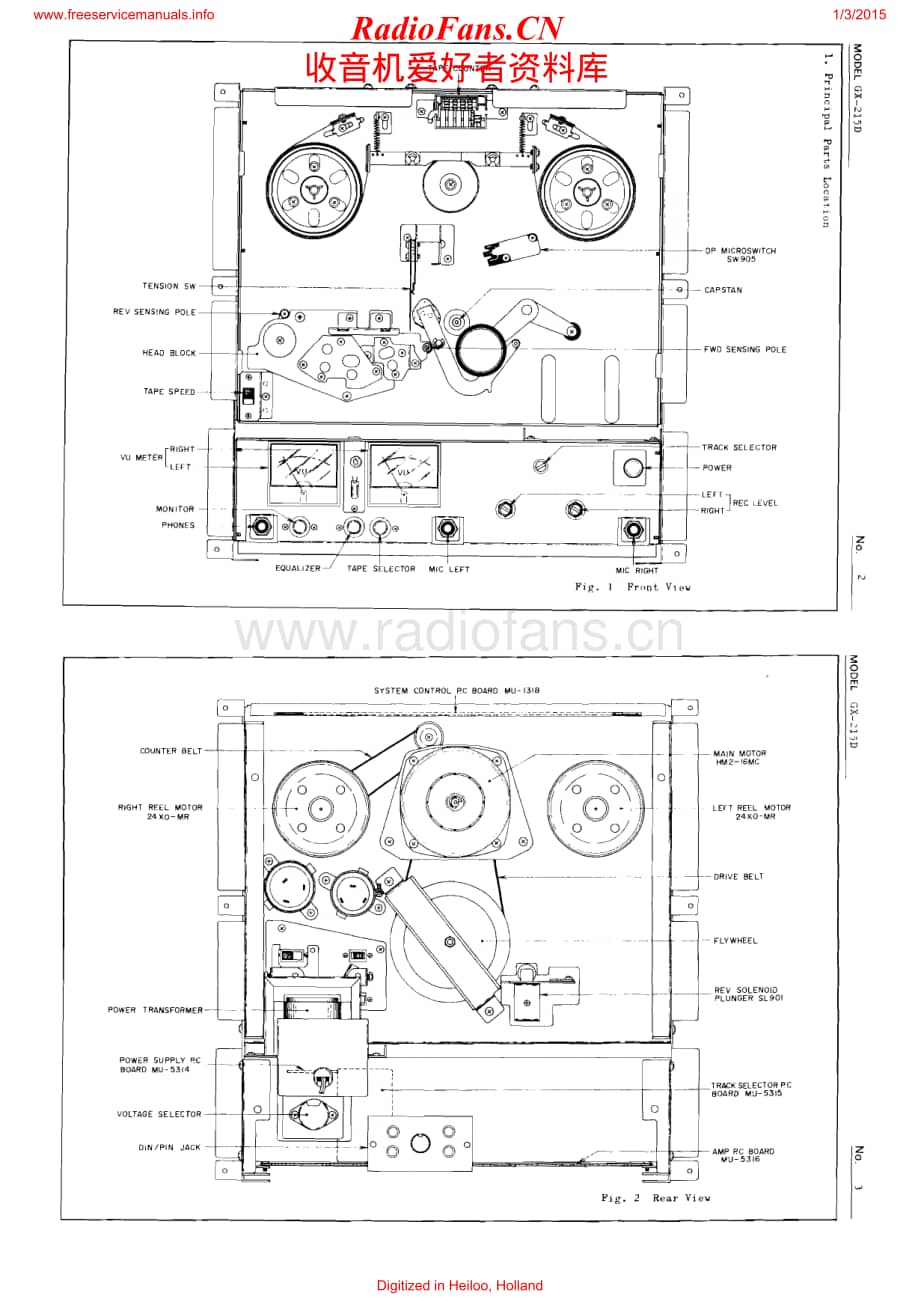 Akai-GX215D-tape-sm3维修电路原理图.pdf_第2页