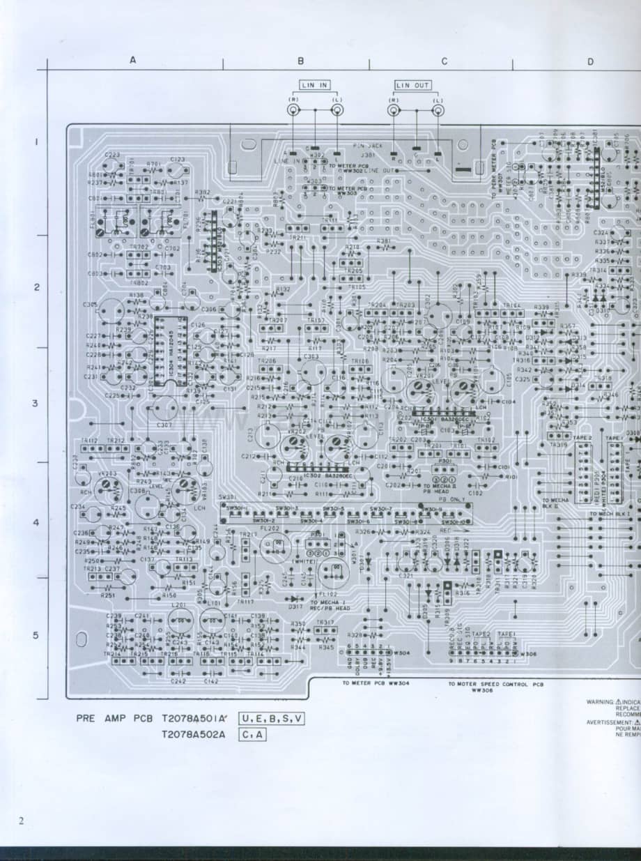 Akai-HXA301W-tape-sm维修电路原理图.pdf_第3页