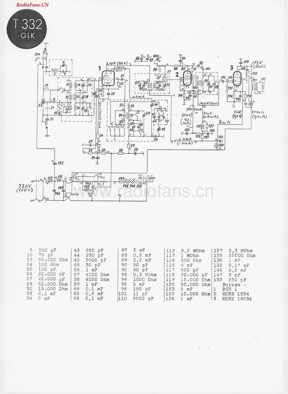 telefunken332GLK-电路原理图.pdf_第1页