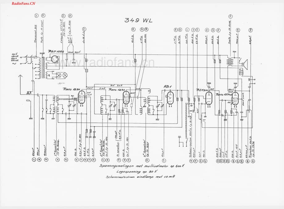 telefunken349WL-电路原理图.pdf_第1页