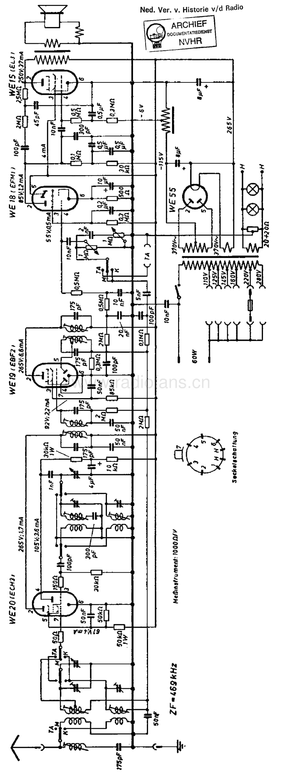 Telefunken_522 维修电路图 原理图.pdf_第1页