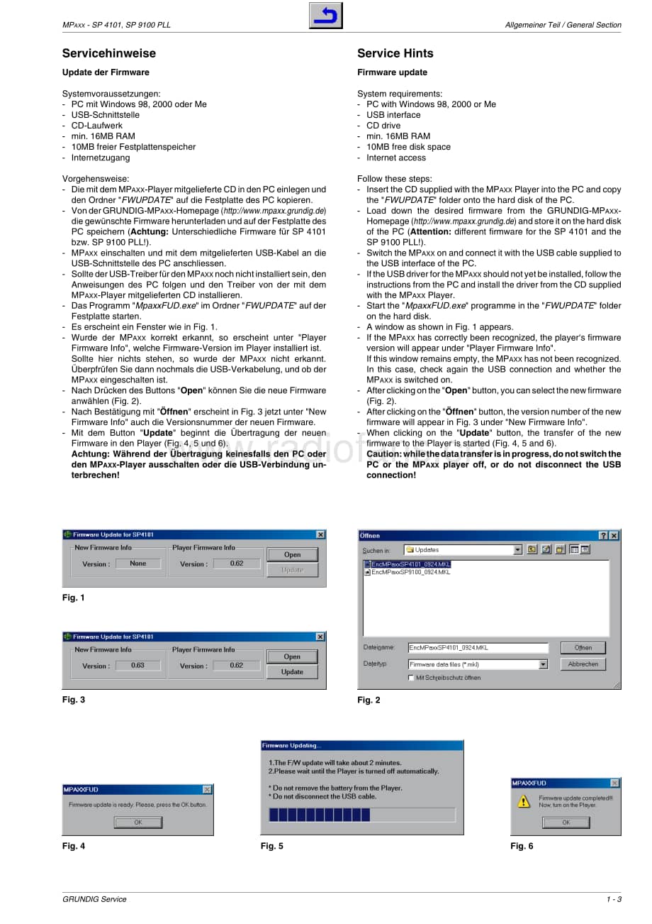 GrundigSP4101 维修电路图、原理图.pdf_第3页