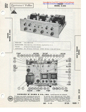 FisherX202ServiceManual 电路原理图.pdf
