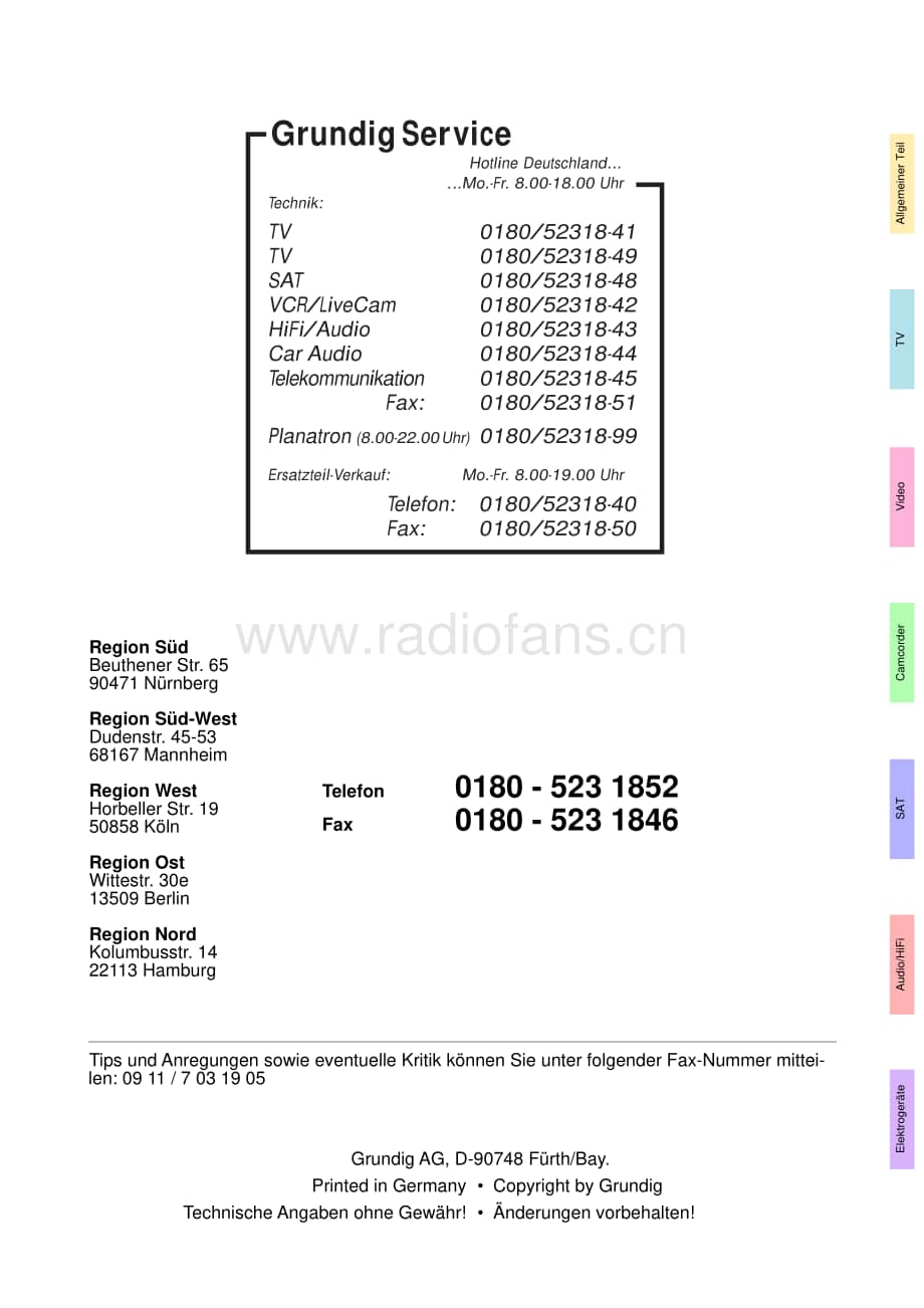 GrundigJAHRBUCH2000 维修电路图、原理图.pdf_第2页