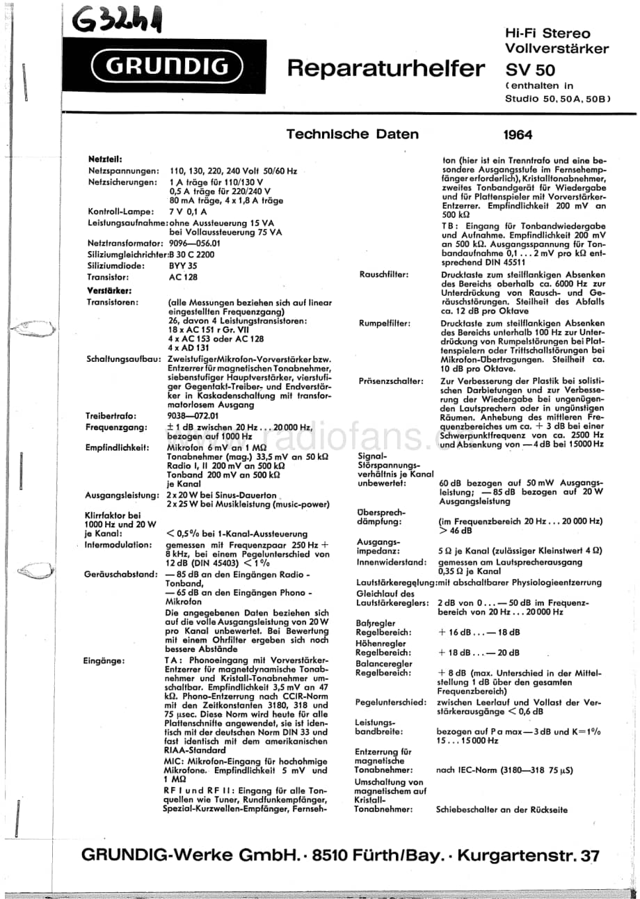 GrundigSV50 维修电路图、原理图.pdf_第1页