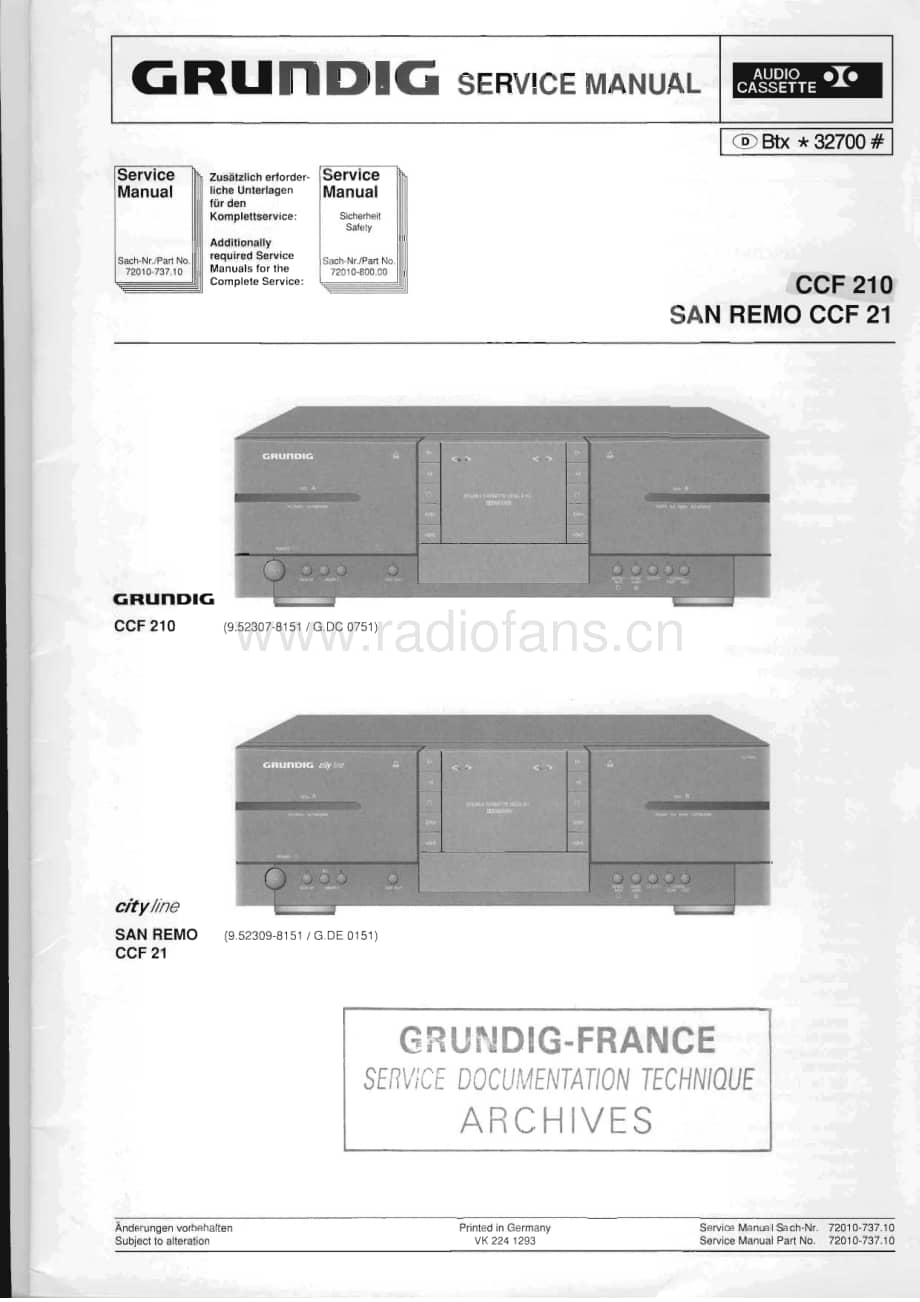 GrundigCCF210 维修电路图、原理图.pdf_第1页