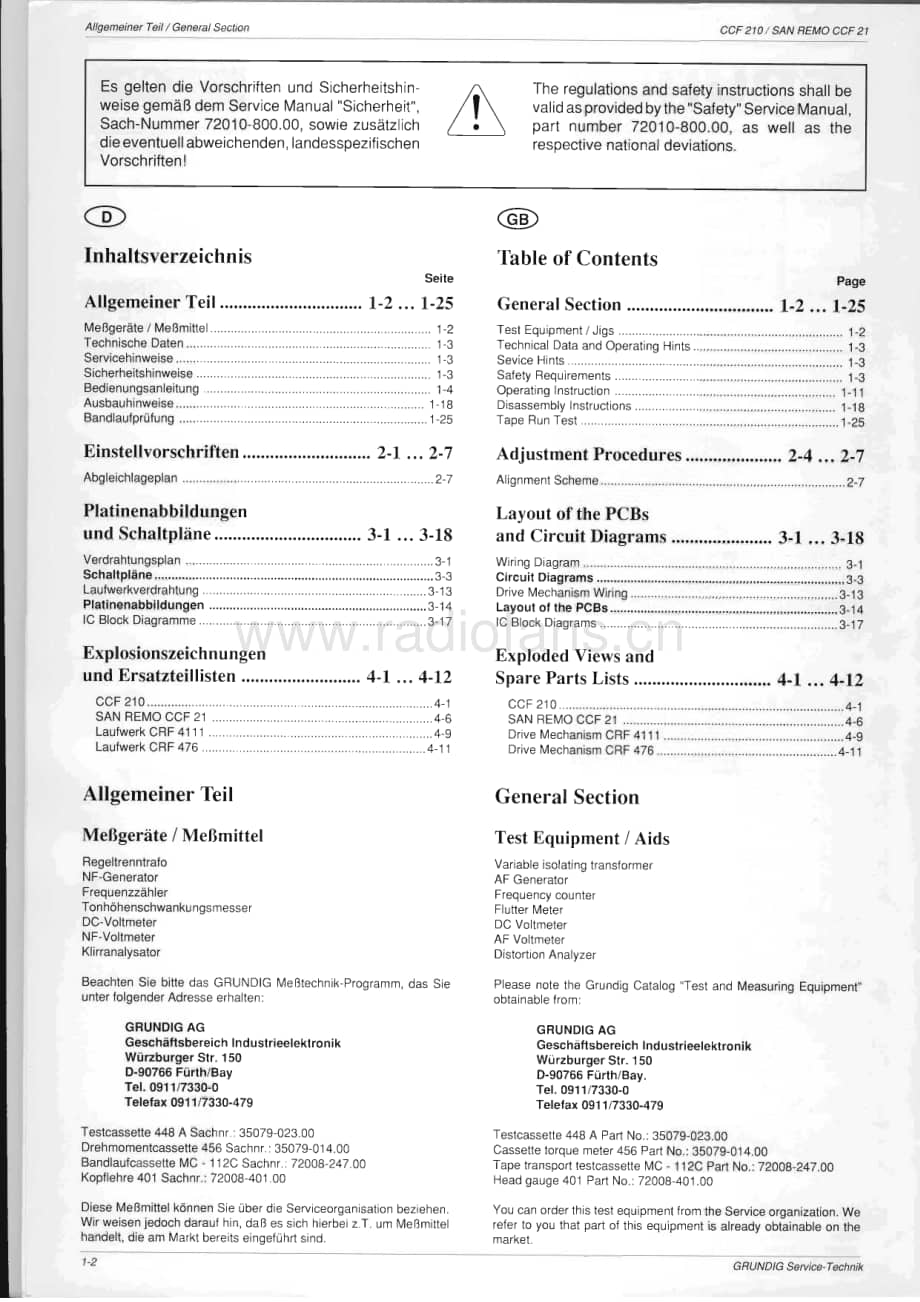 GrundigCCF210 维修电路图、原理图.pdf_第2页