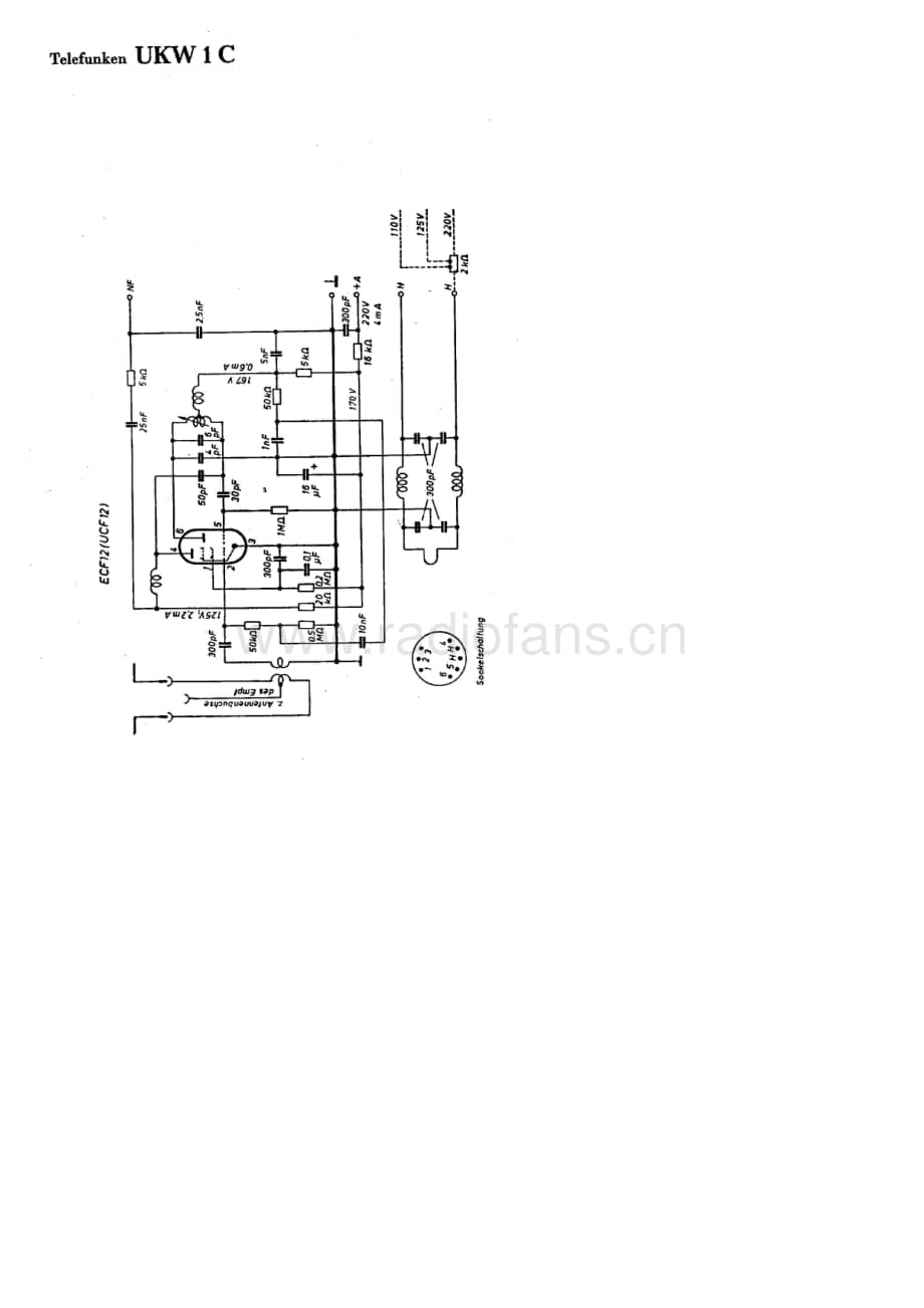 TelefunkenUKW1C维修电路图、原理图.pdf_第1页