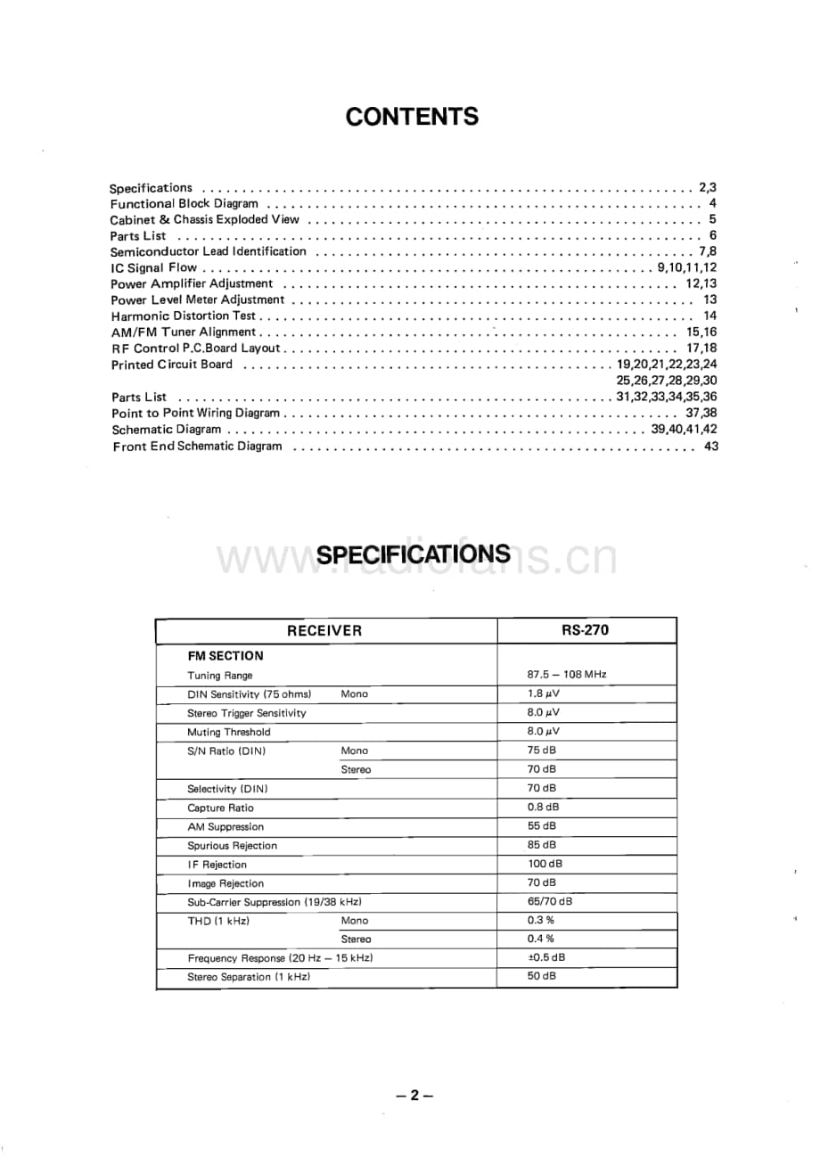 FisherRS270ServiceManual 电路原理图.pdf_第2页