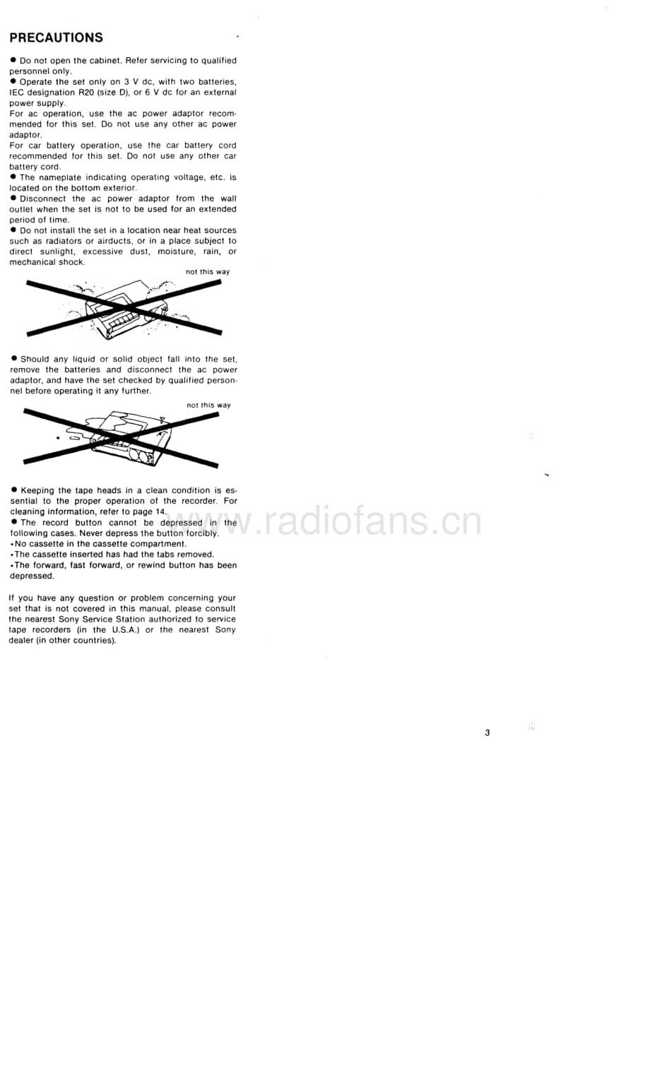 Sony D5M guide电路图 维修原理图.PDF_第3页