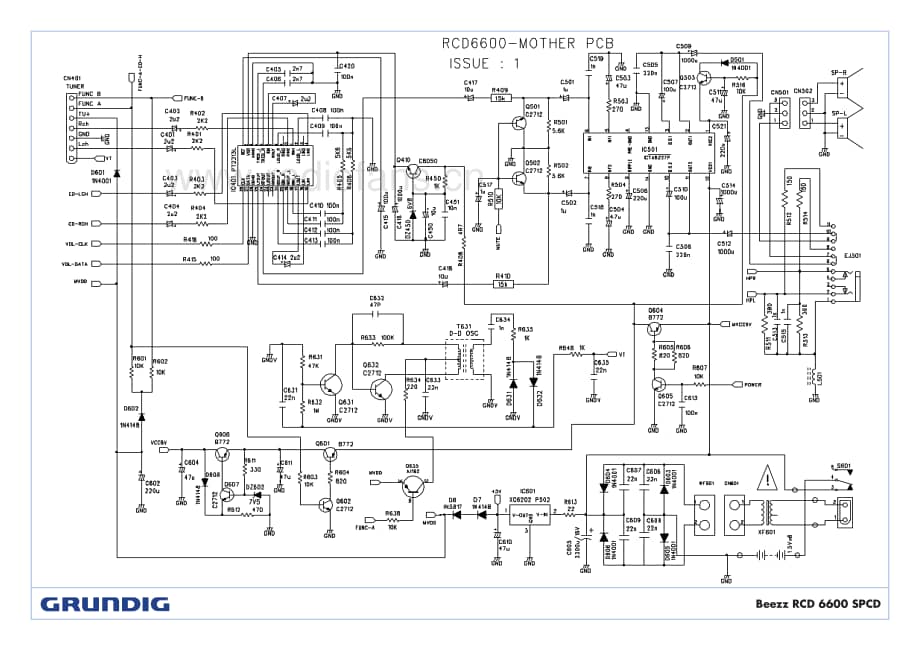 GrundigRCD6600 维修电路图、原理图.pdf_第2页
