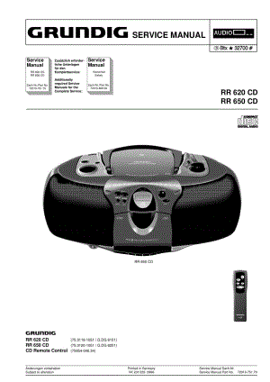 GrundigRR620CD 维修电路图、原理图.pdf