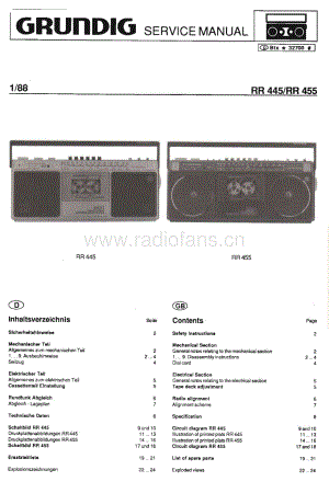 GrundigRR445RR455 维修电路图、原理图.pdf