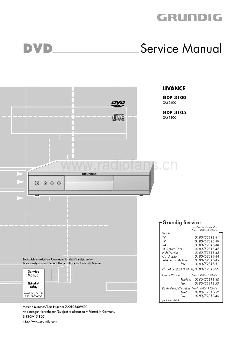 GrundigGDP3100 维修电路图、原理图.pdf_第1页