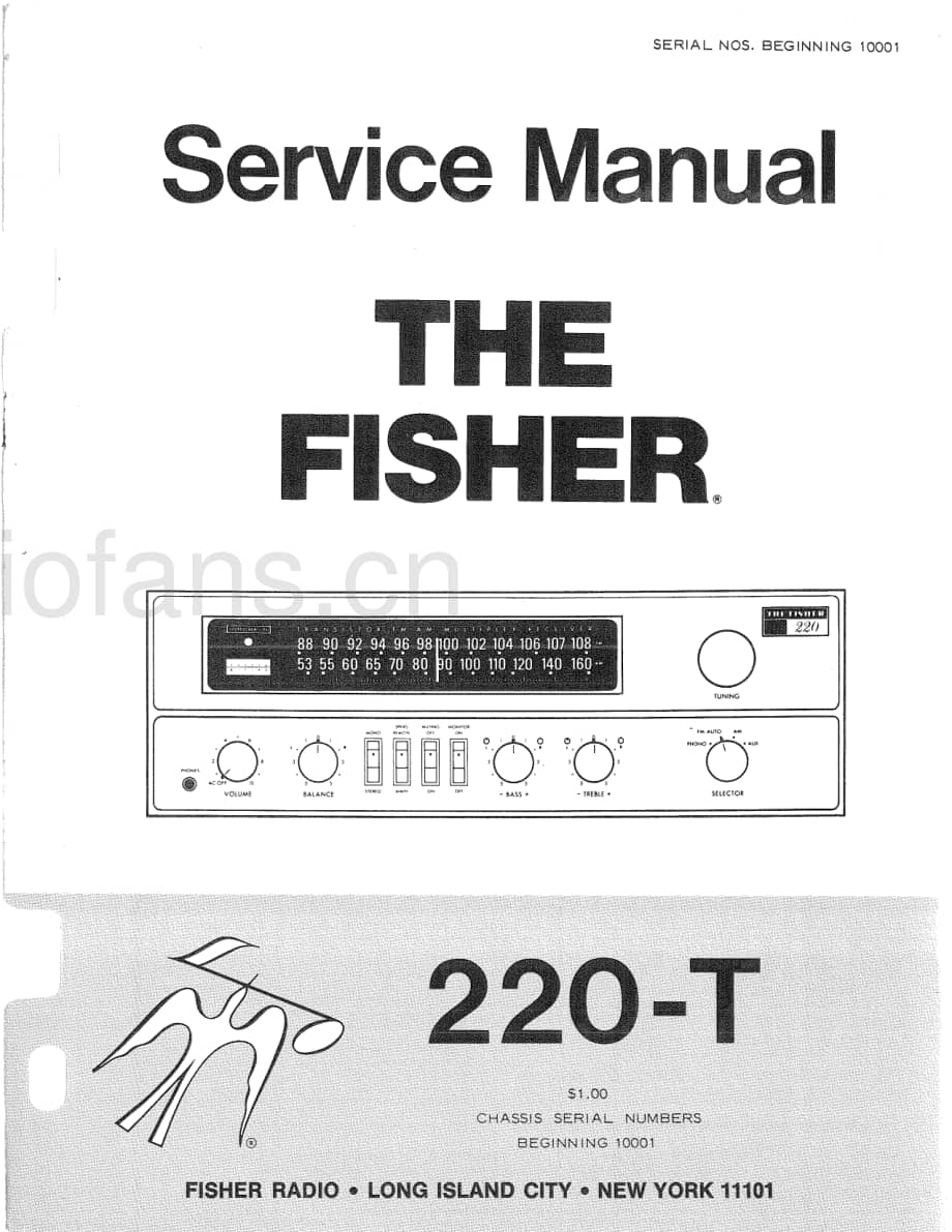 Fisher220TServiceManual 电路原理图.pdf_第1页