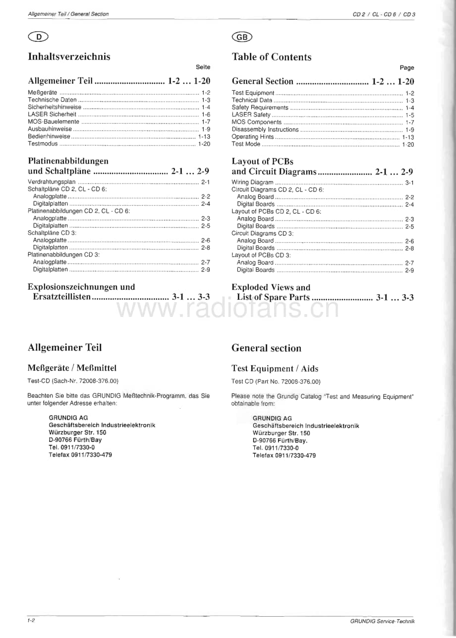 GrundigCD2 维修电路图、原理图.pdf_第2页