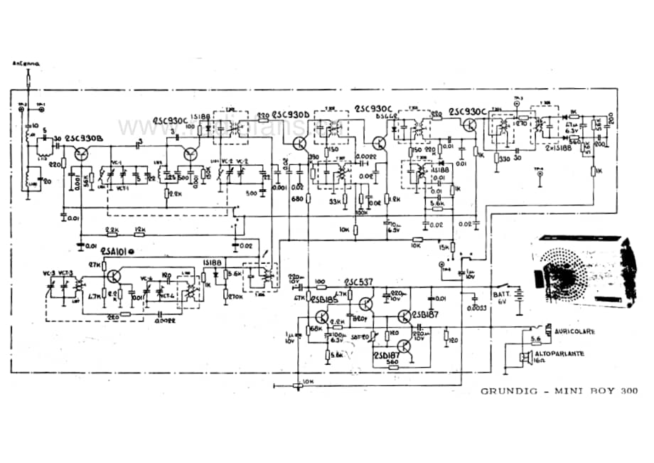 GrundigMiniBoy300 维修电路图、原理图.pdf_第1页
