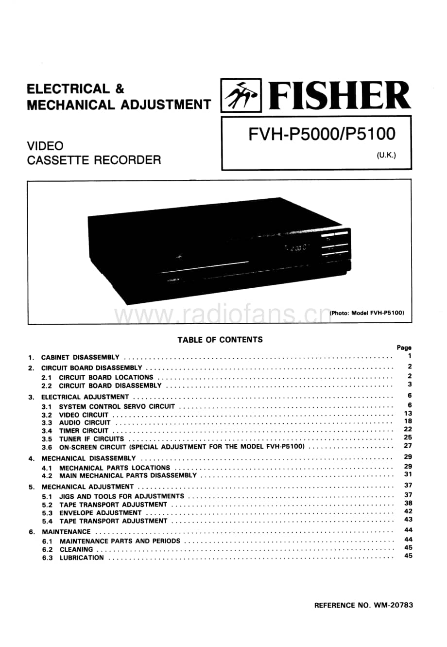 FisherFVHP5100ServiceManual 电路原理图.pdf_第1页