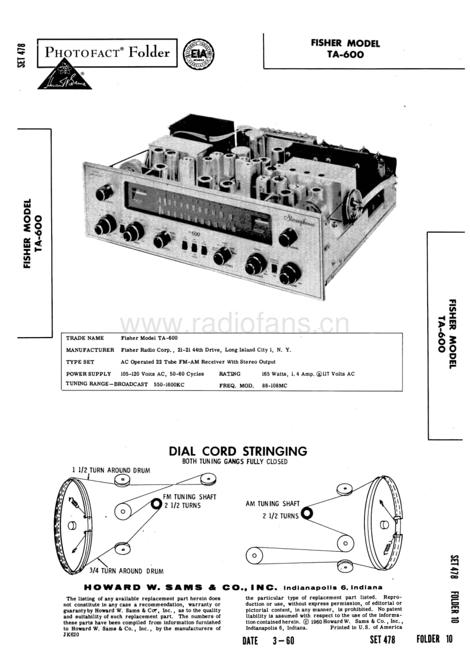 FisherTA600ServiceManual 电路原理图.pdf_第1页