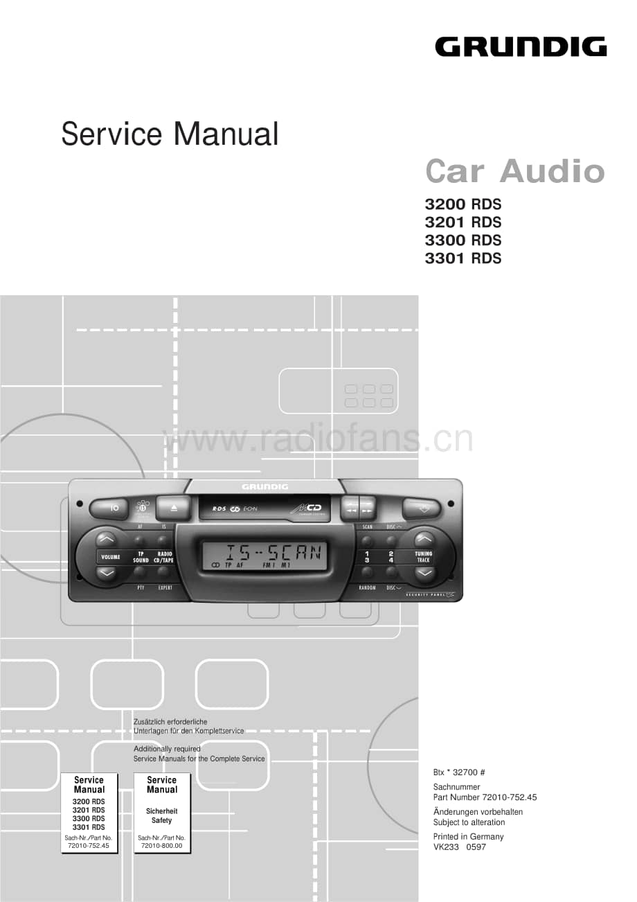 Grundig3200RDS 维修电路图、原理图.pdf_第1页