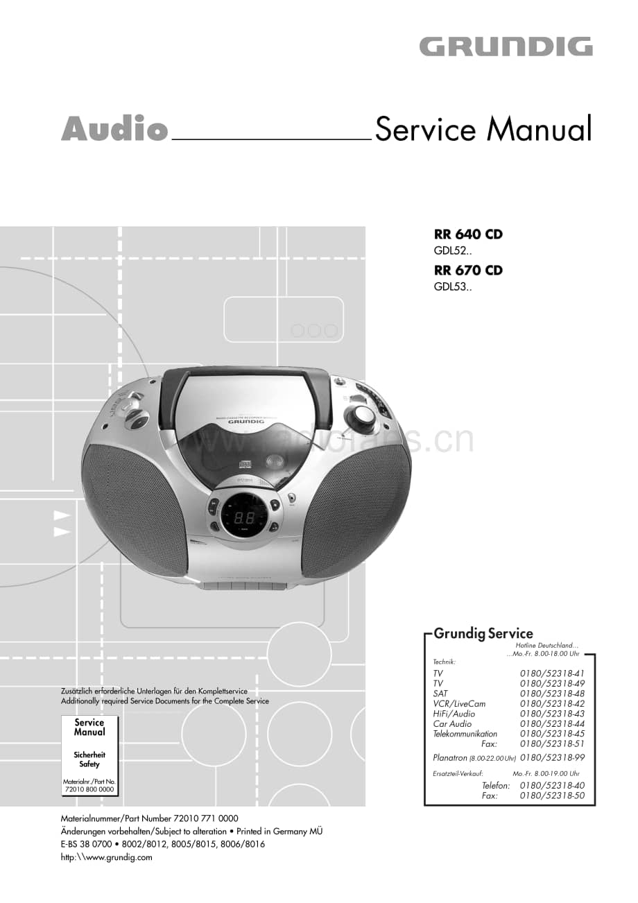 GrundigRR640CD 维修电路图、原理图.pdf_第1页