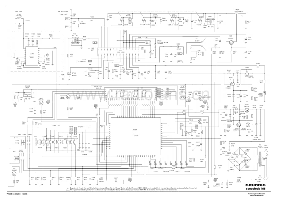 GrundigSonoclock755 维修电路图、原理图.pdf_第1页