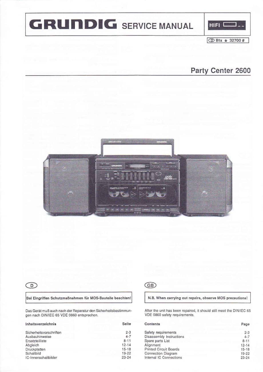 GrundigMV4PartyCenter2600ServiceManual2(1) 维修电路图、原理图.pdf_第1页