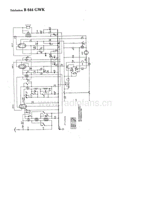 TelefunkenB644GWK维修电路图、原理图.pdf