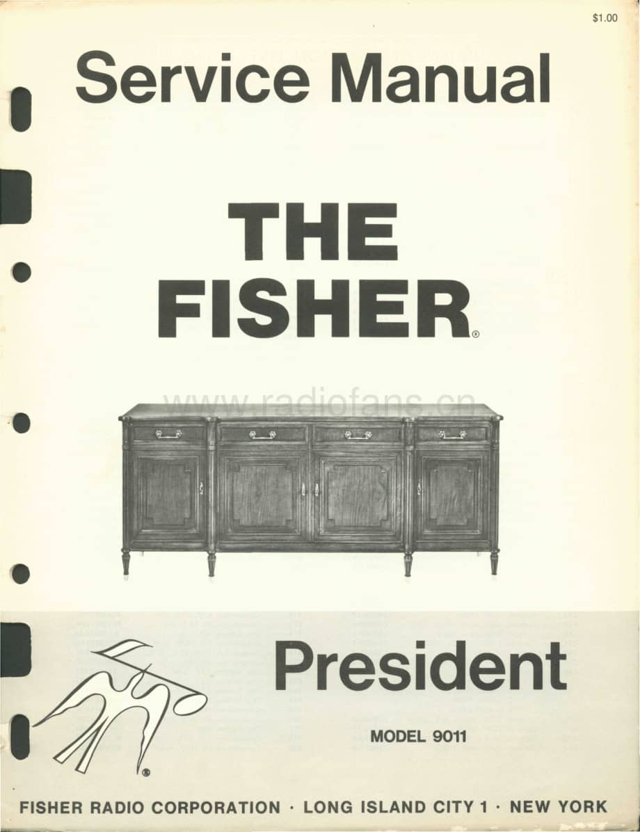 FisherPRESIDENT9011ServiceManual 电路原理图.pdf_第1页